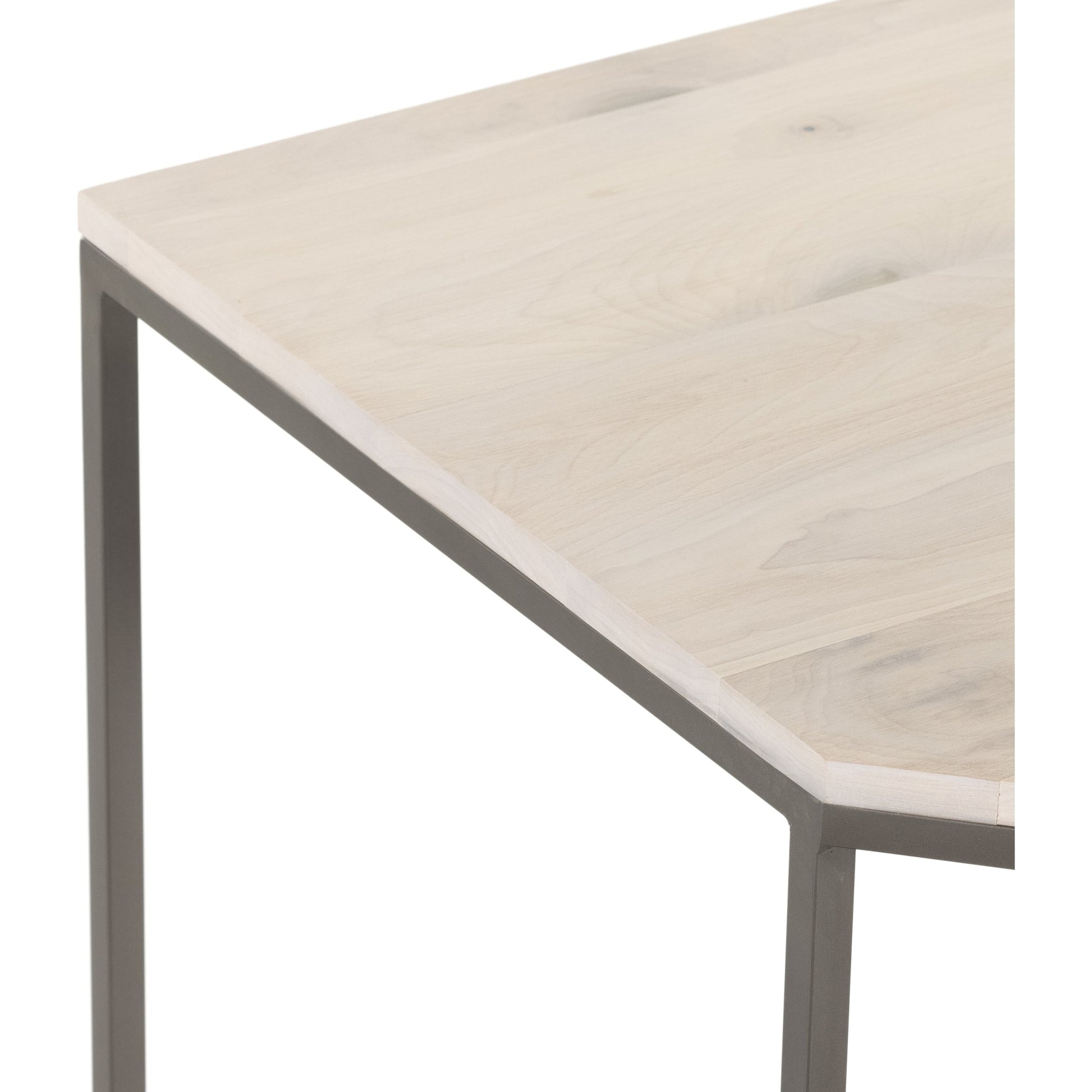 Trey Modular Corner Desk by Four Hands. Made from iron, solid poplar in a modern style.