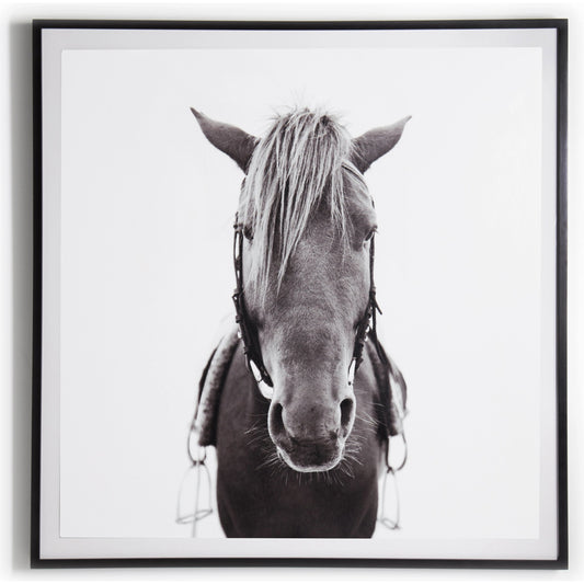 Horse by Getty Images by Four Hands. Made from acrylic glazing in a rustic style.