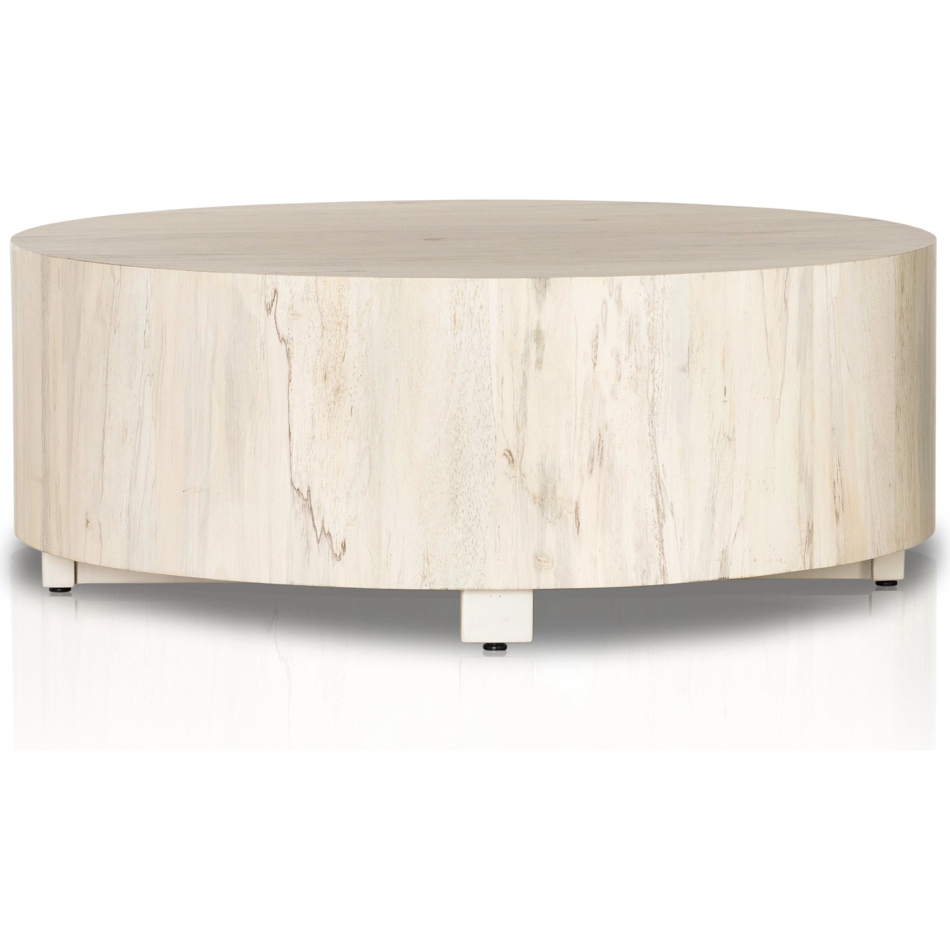 Hudson Round Coffee Table by Four Hands. Made from unique in a cottage & farmhouse style.