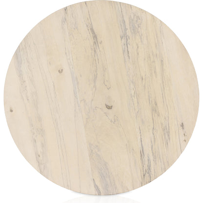 Hudson Round Coffee Table by Four Hands. Made from unique in a cottage & farmhouse style.