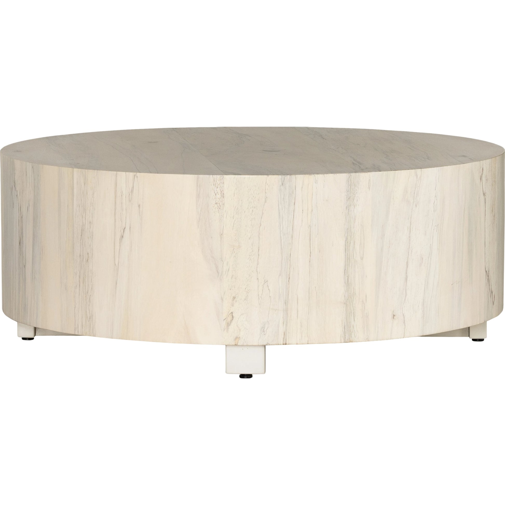 Hudson Round Coffee Table by Four Hands. Made from unique in a cottage & farmhouse style.