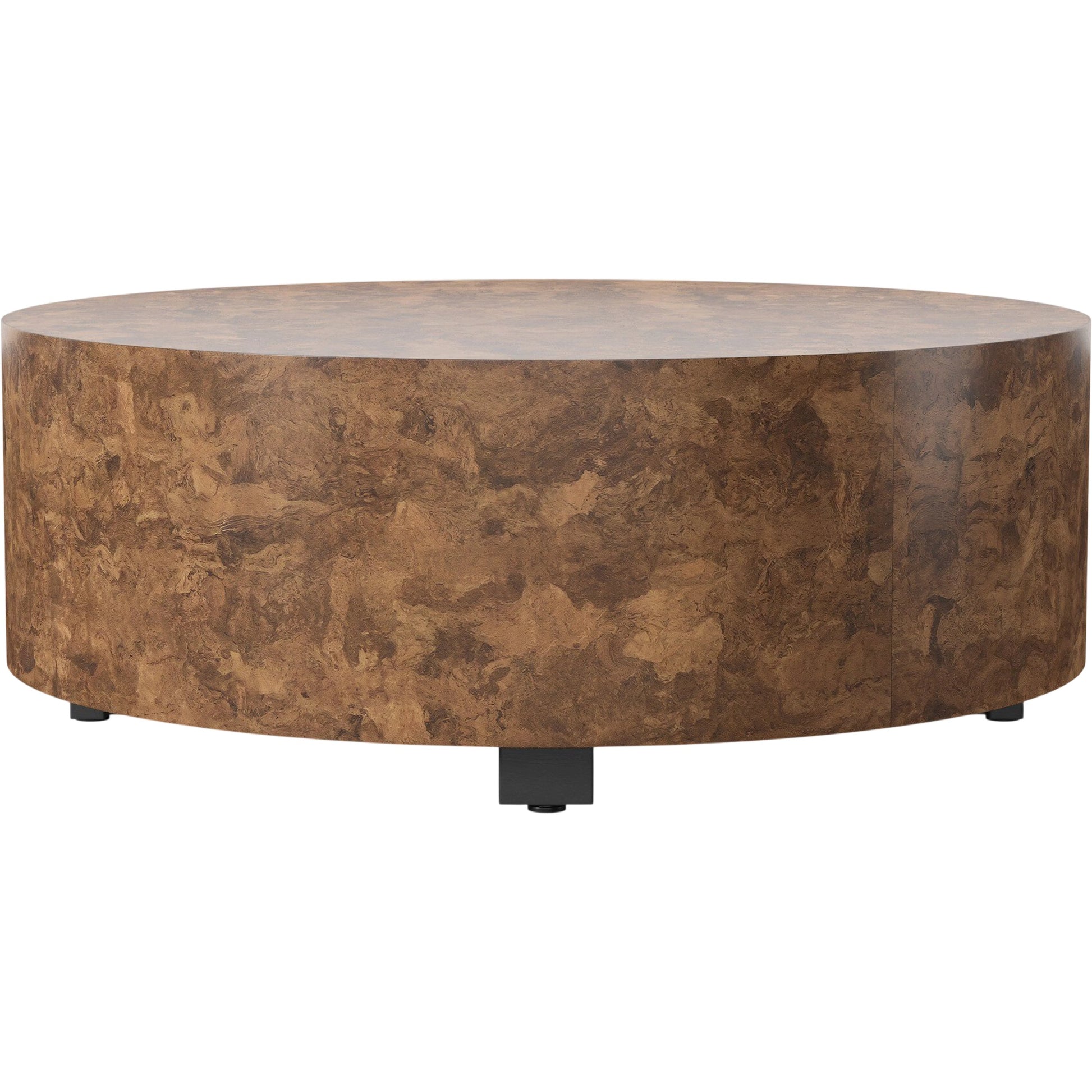 Hudson Round Coffee Table by Four Hands. Made from unique in a cottage & farmhouse style.
