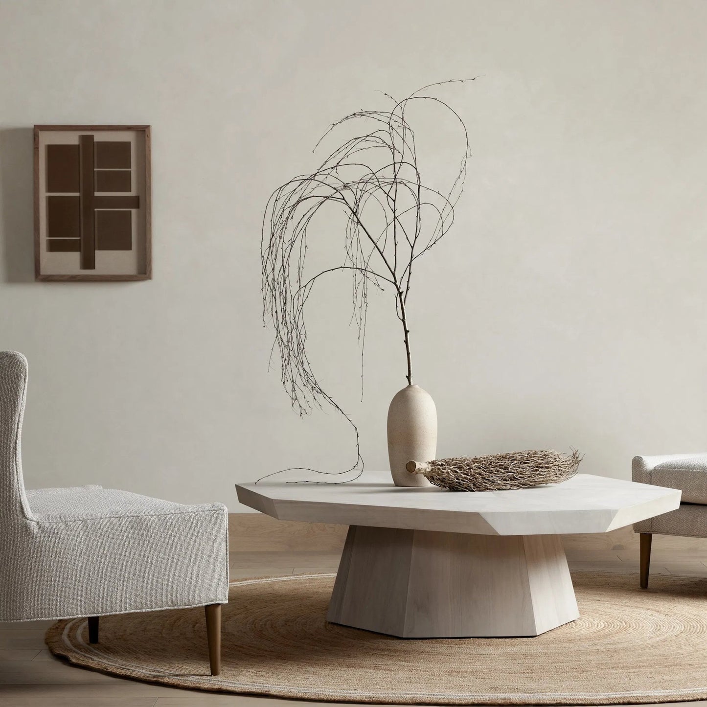 032 SI-1714614 | Lifestyle | Brooklyn Coffee Table by Four Hands. Made from unique in a eclectic & global style.