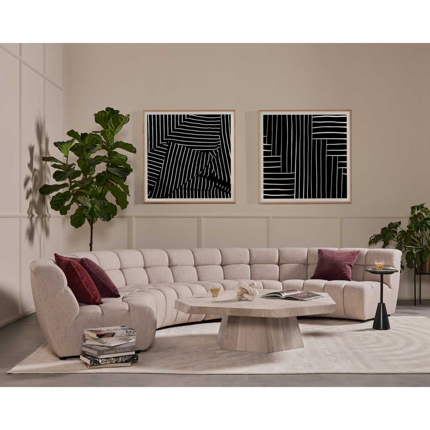 027 SI-1714614 | Lifestyle | Brooklyn Coffee Table by Four Hands. Made from unique in a eclectic & global style.