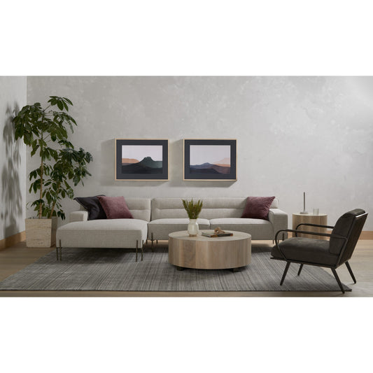 Hudson Round End Table by Four Hands. Made from unique in a modern style.