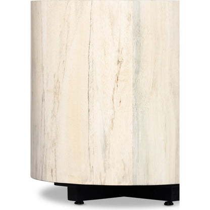 Hudson Round End Table by Four Hands. Made from unique in a modern style.