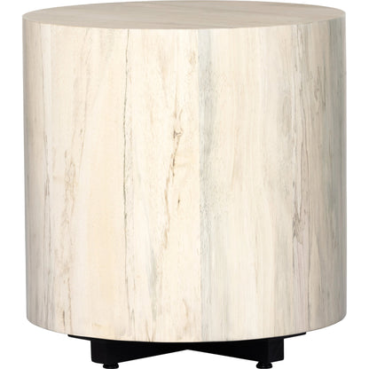 Hudson Round End Table by Four Hands. Made from unique in a modern style.