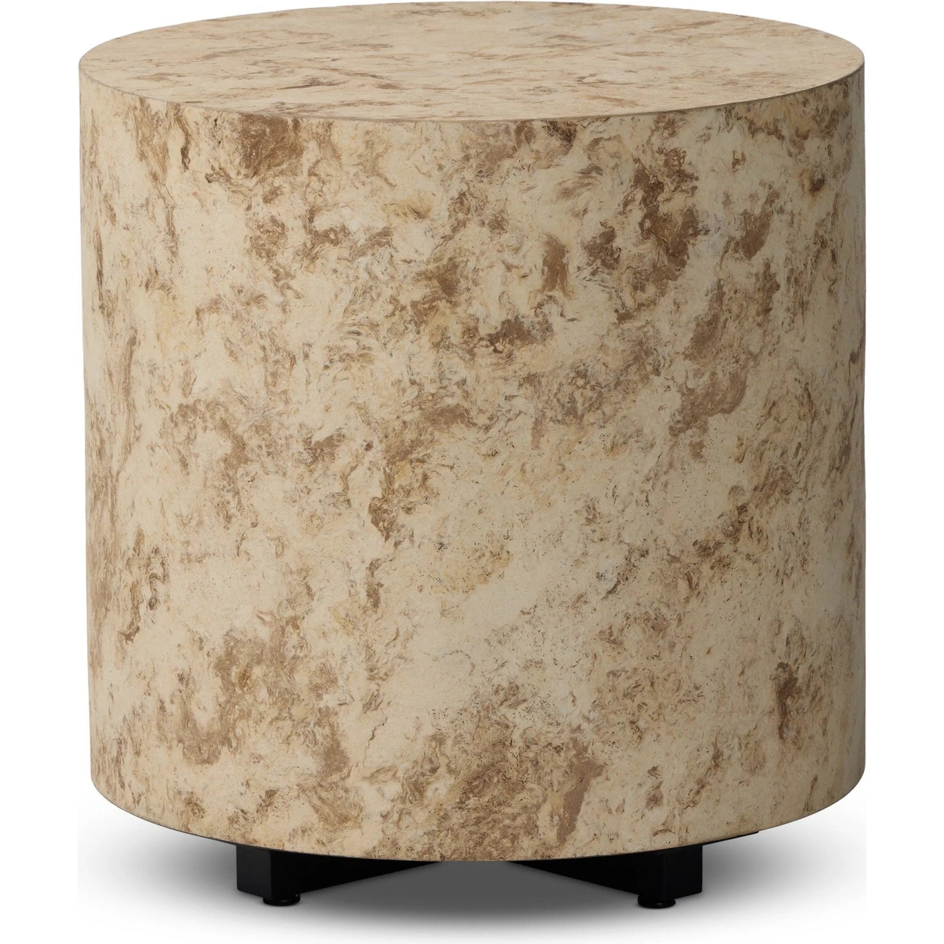 Hudson Round End Table by Four Hands. Made from unique in a modern style.