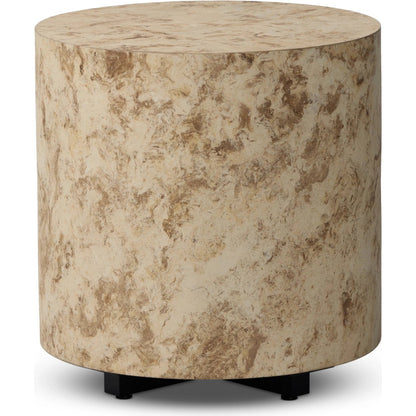 Hudson Round End Table by Four Hands. Made from unique in a modern style.