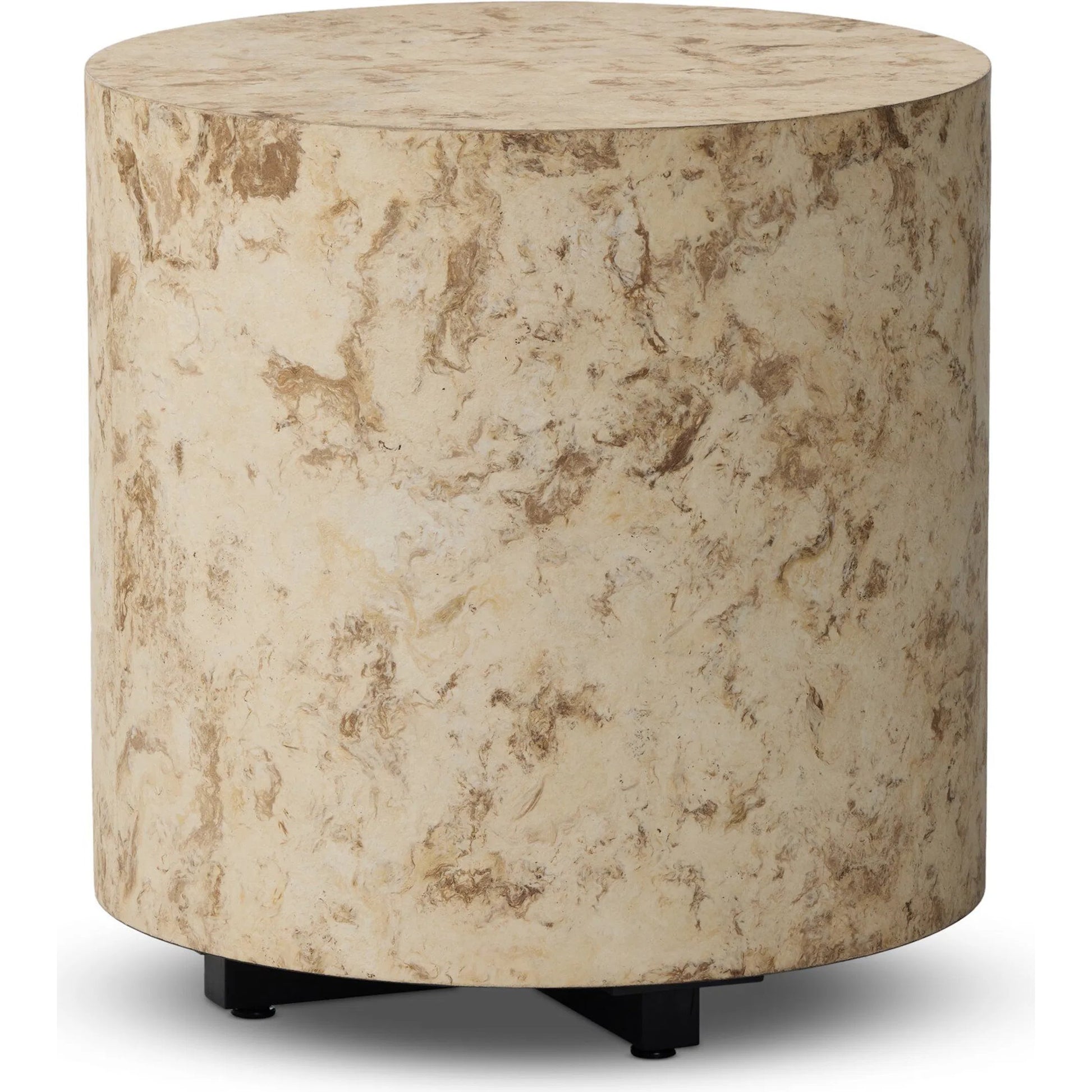 Hudson Round End Table by Four Hands. Made from unique in a modern style.