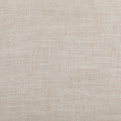 Orville Dining Chair by Four Hands in cambric ivory. Made from 90% polyester, 10% flax, linen, solid parawood, iron in a modern style.