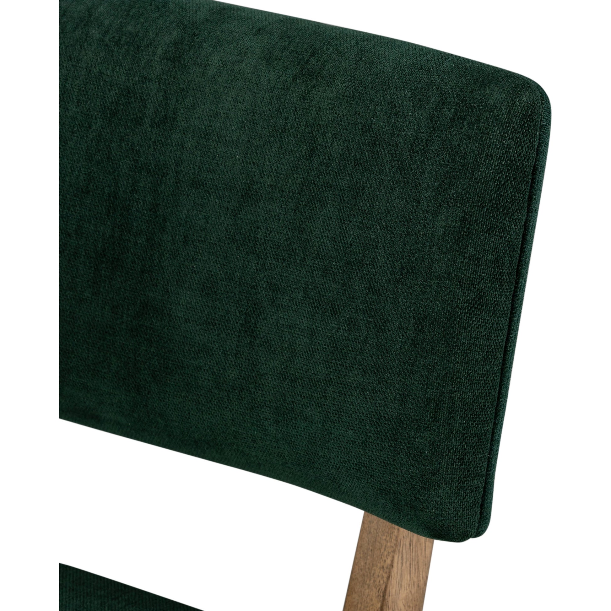 Orville Dining Chair by Four Hands in cambric ivory. Made from 90% polyester, 10% flax, linen, solid parawood, iron in a modern style.