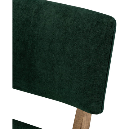Orville Dining Chair by Four Hands in cambric ivory. Made from 90% polyester, 10% flax, linen, solid parawood, iron in a modern style.