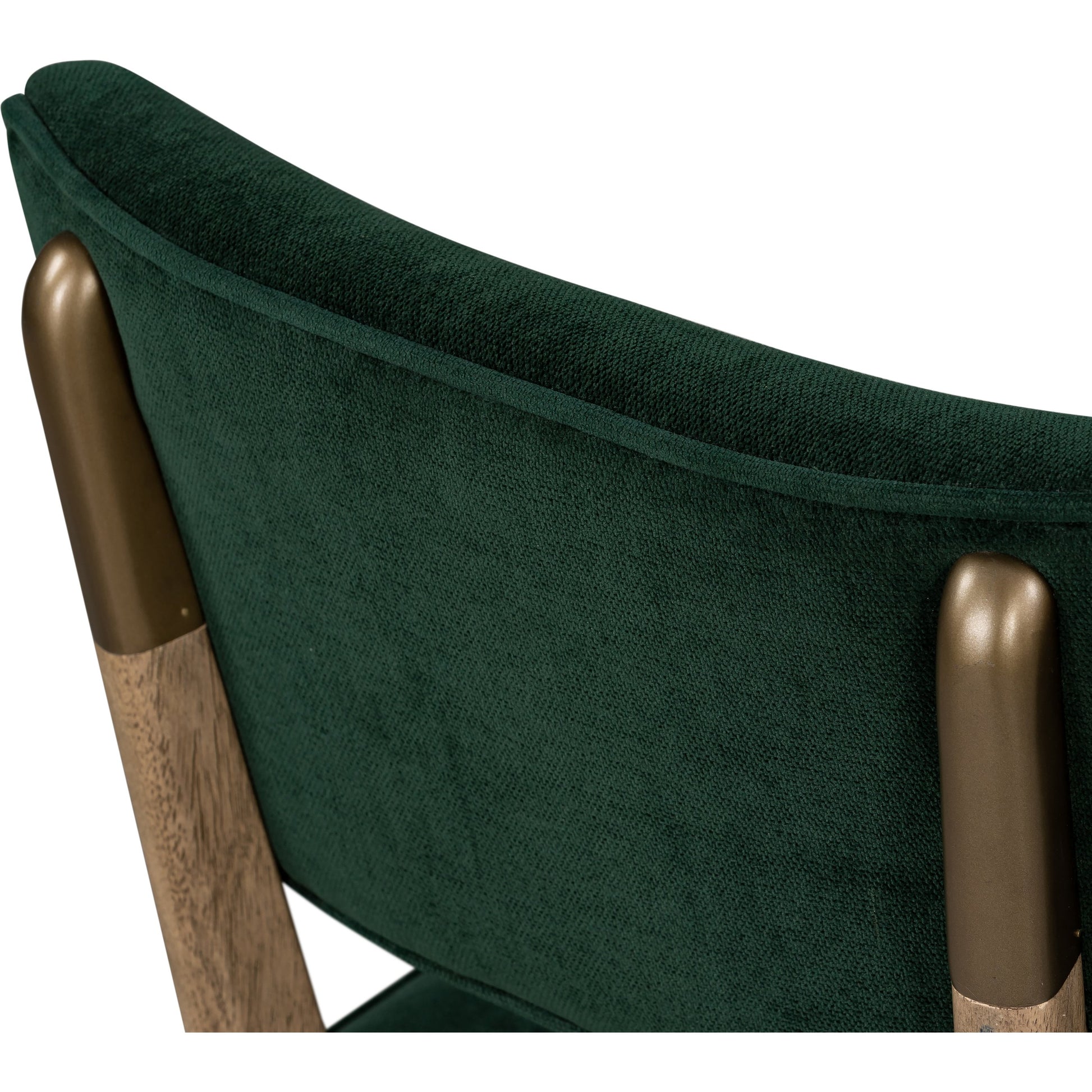 Orville Dining Chair by Four Hands in cambric ivory. Made from 90% polyester, 10% flax, linen, solid parawood, iron in a modern style.