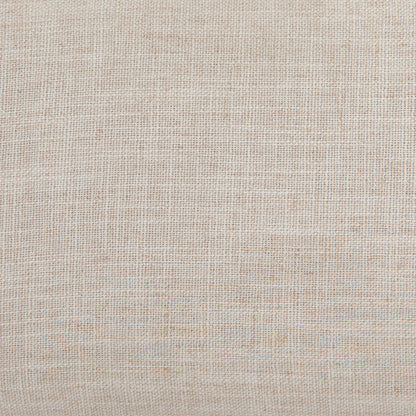 Orville Dining Chair by Four Hands in cambric ivory. Made from 90% polyester, 10% flax, linen, solid parawood, iron in a modern style.