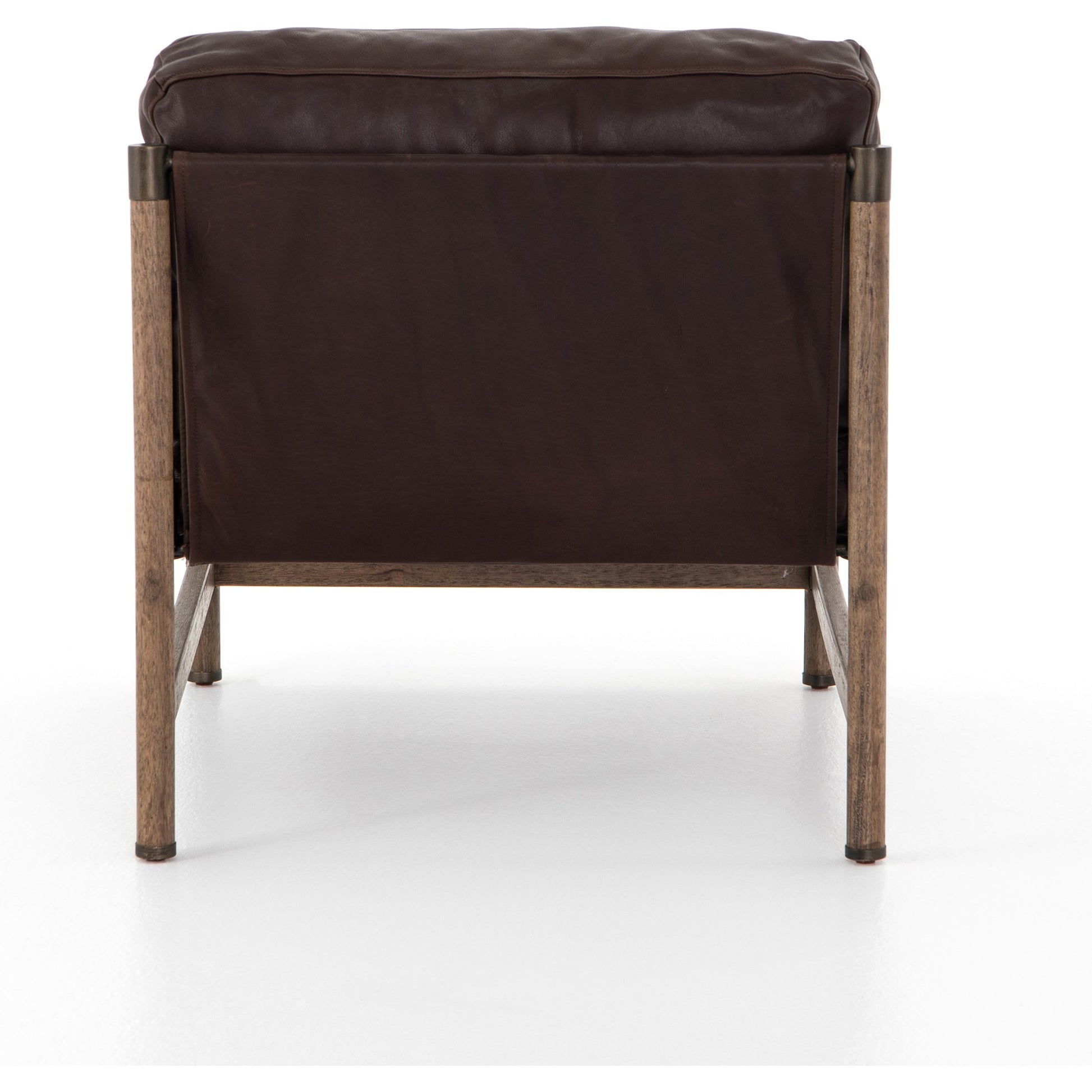 Memphis Chair by Four Hands in gable taupe and distressed natural. Made from 82% polyester, 16% acrylic, 2% wool, solid parawood in a modern style.