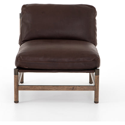 Memphis Chair by Four Hands in gable taupe and distressed natural. Made from 82% polyester, 16% acrylic, 2% wool, solid parawood in a modern style.