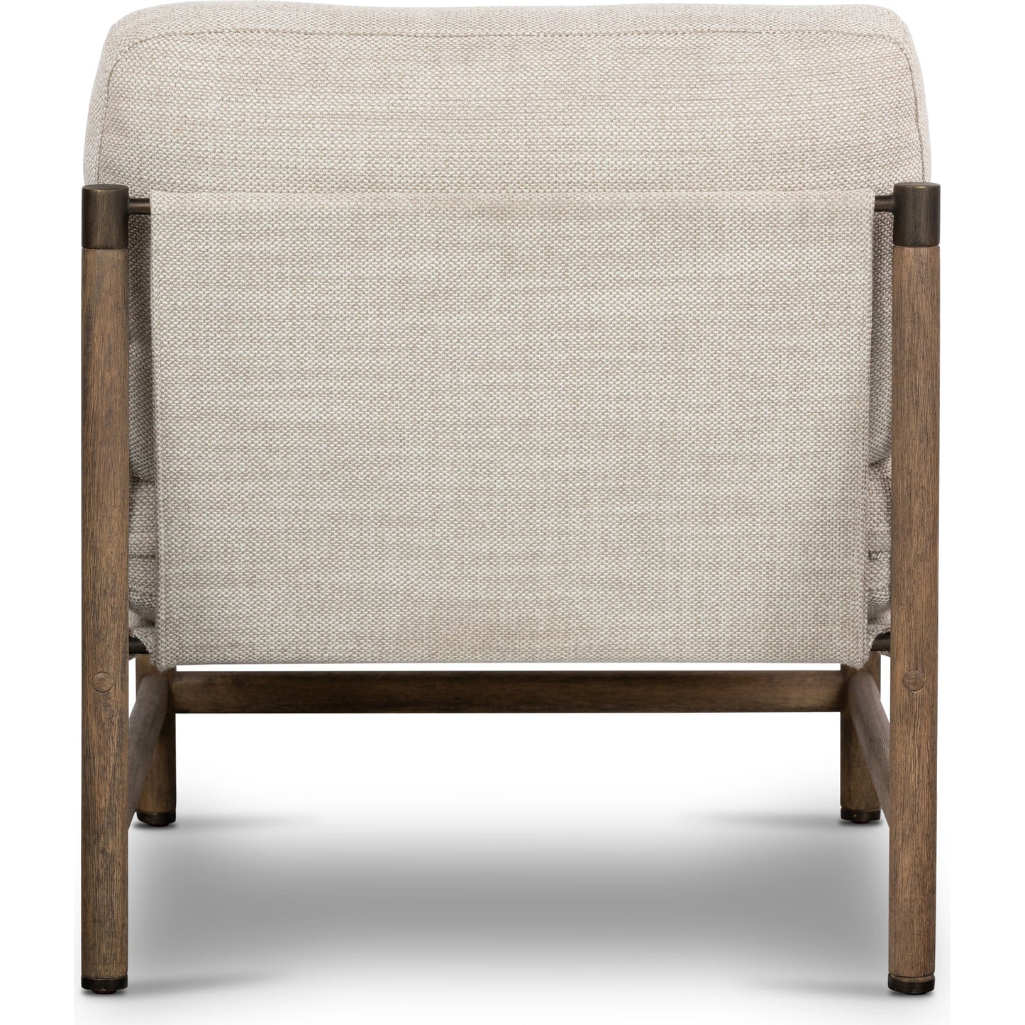 007 SI-1980577 | Additional Silo | Memphis Chair by Four Hands in gable taupe and distressed natural. Made from 82% polyester, 16% acrylic, 2% wool, solid parawood in a modern style.