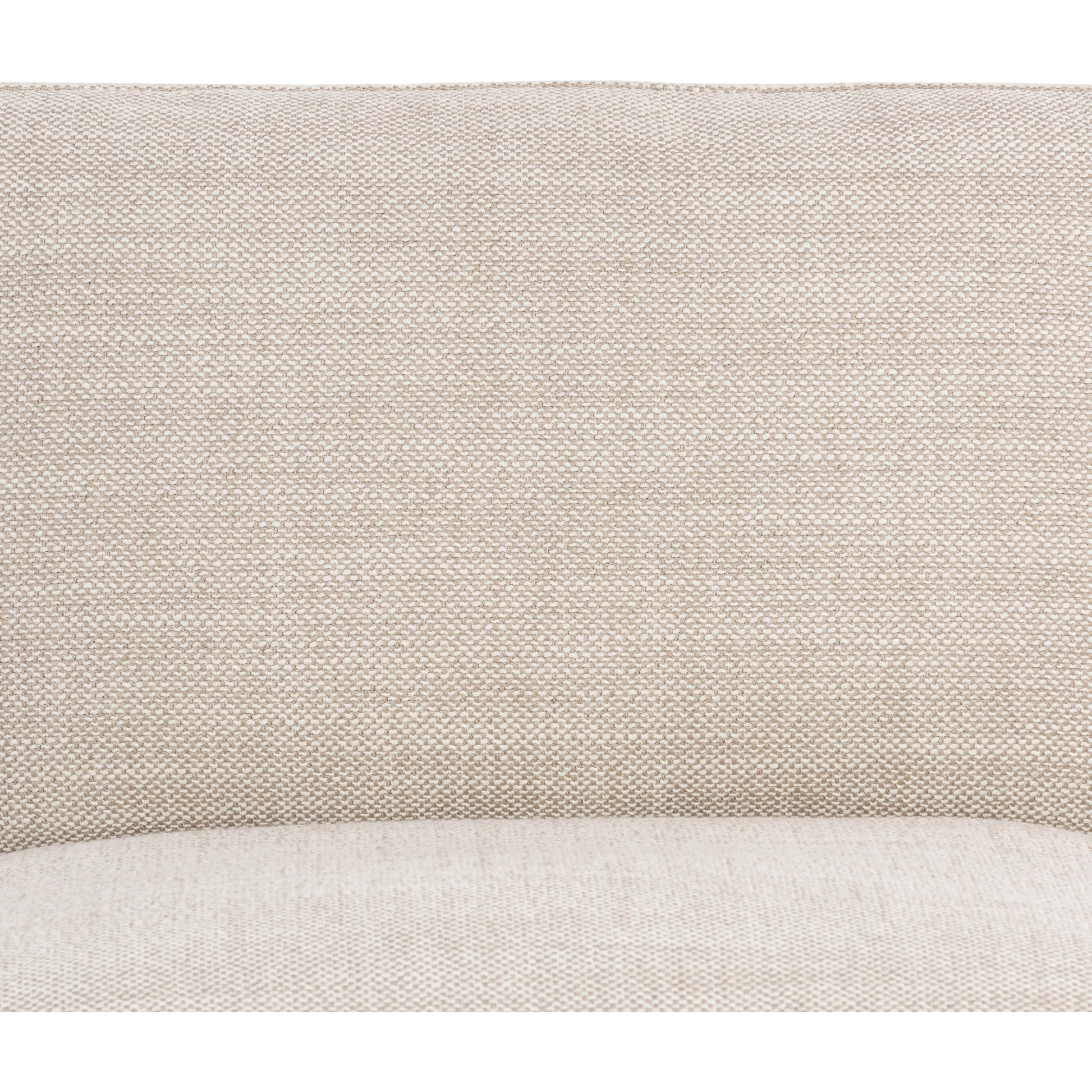 Memphis Chair by Four Hands in gable taupe and distressed natural. Made from 82% polyester, 16% acrylic, 2% wool, solid parawood in a modern style.