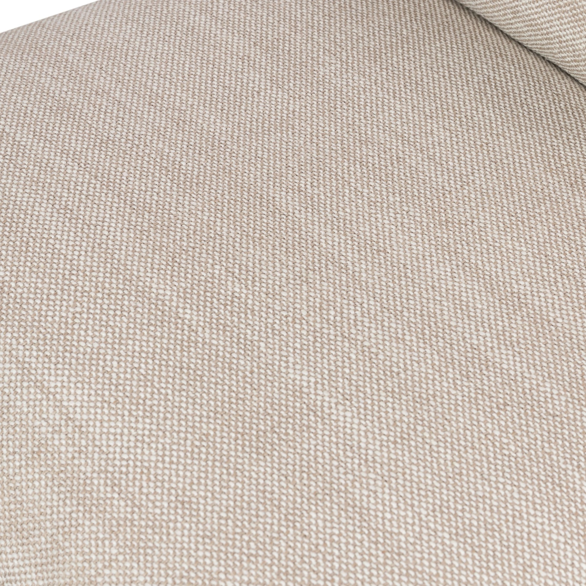 Memphis Chair by Four Hands in gable taupe and distressed natural. Made from 82% polyester, 16% acrylic, 2% wool, solid parawood in a modern style.
