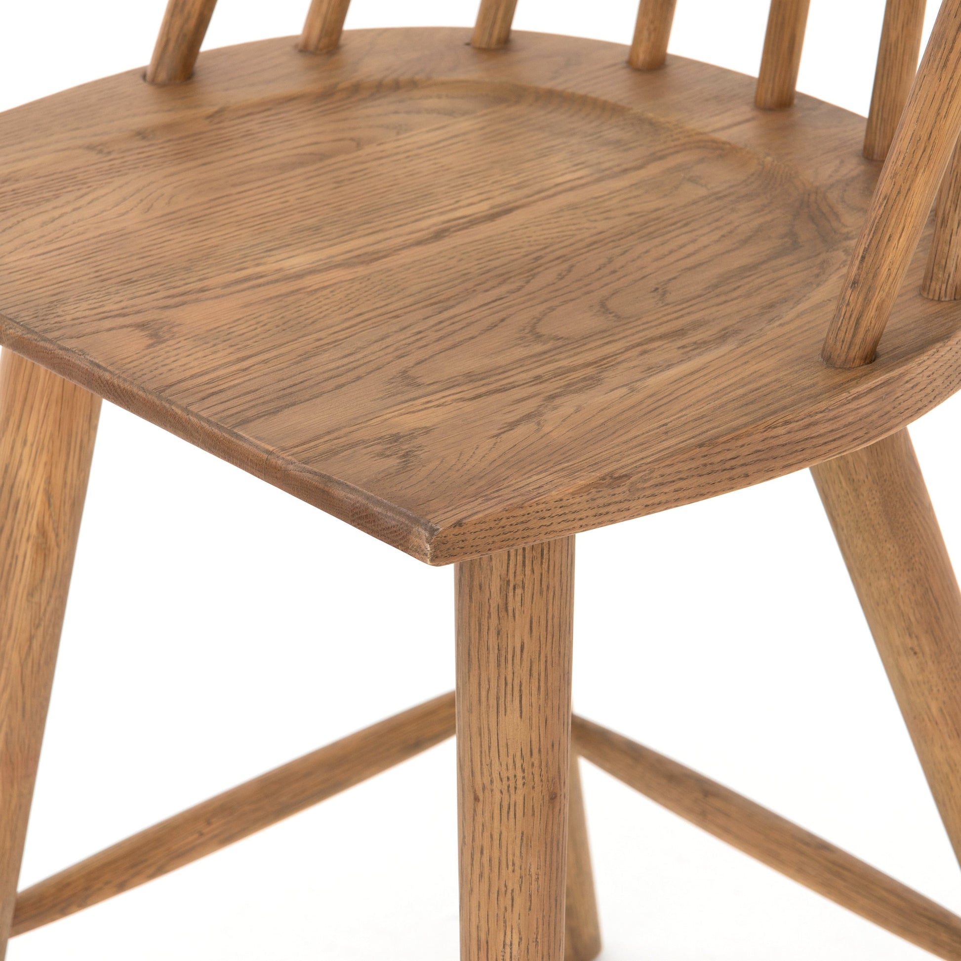 Lewis Windsor Counter Stool by Four Hands. Made from unique in a transitional style.