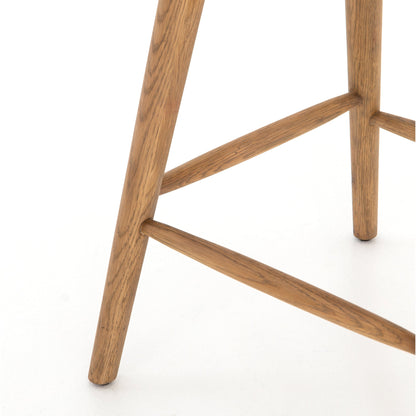 Lewis Windsor Counter Stool by Four Hands. Made from unique in a transitional style.