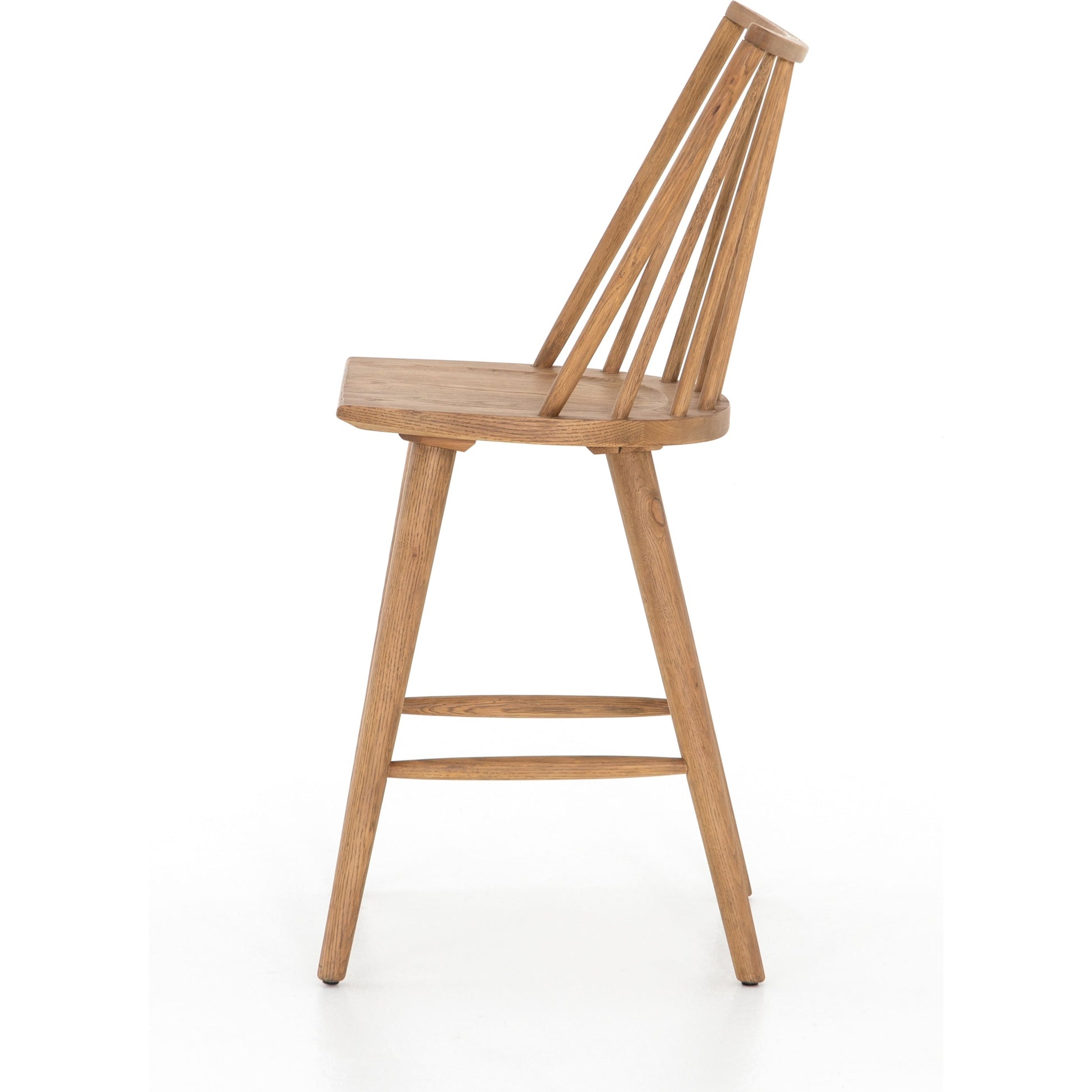 Lewis Windsor Counter Stool by Four Hands. Made from unique in a transitional style.