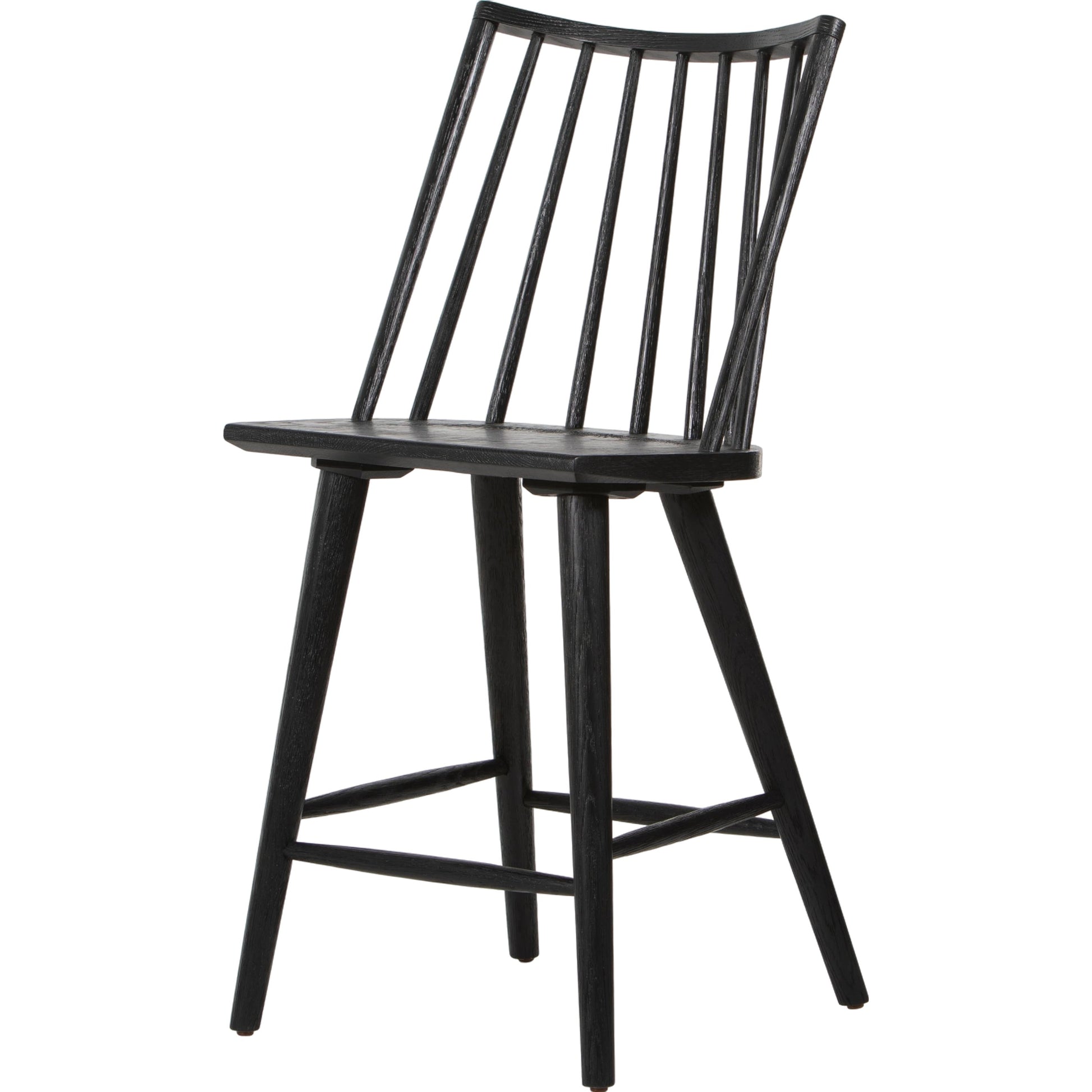 Lewis Windsor Counter Stool by Four Hands. Made from unique in a transitional style.
