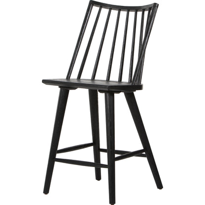 Lewis Windsor Counter Stool by Four Hands. Made from unique in a transitional style.