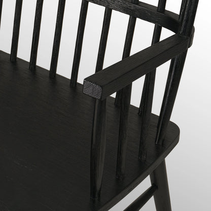 Aspen Bench by Four Hands in matte black. Made from solid beech, beech veneer in a cottage & farmhouse style.