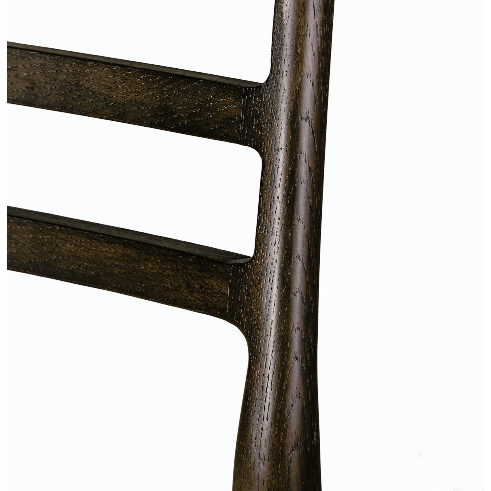 Glenmore Dining Chair by Four Hands. Made from 49% viscose (rayon), 22% flax, linen, 18% polyester, 11% cotton, solid oak, 100% polyester in a transitional style.