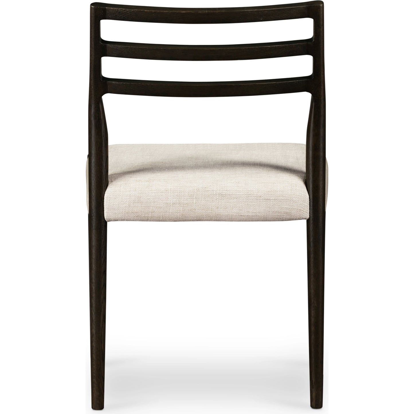 006 SI-1977340 | Additional Silo | Glenmore Dining Chair by Four Hands. Made from 49% viscose (rayon), 22% flax, linen, 18% polyester, 11% cotton, solid oak, 100% polyester in a transitional style.