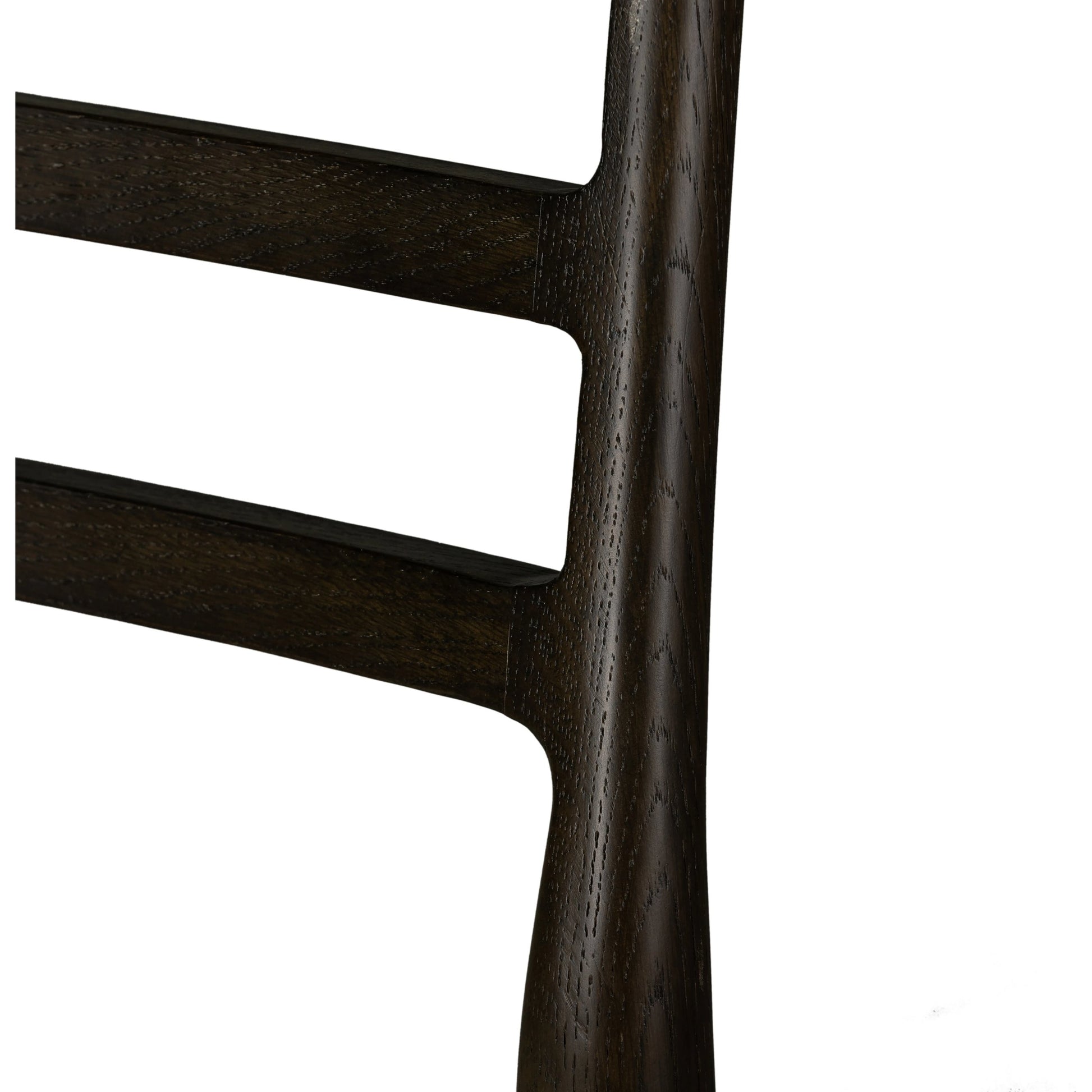 Glenmore Dining Chair by Four Hands. Made from 49% viscose (rayon), 22% flax, linen, 18% polyester, 11% cotton, solid oak, 100% polyester in a transitional style.