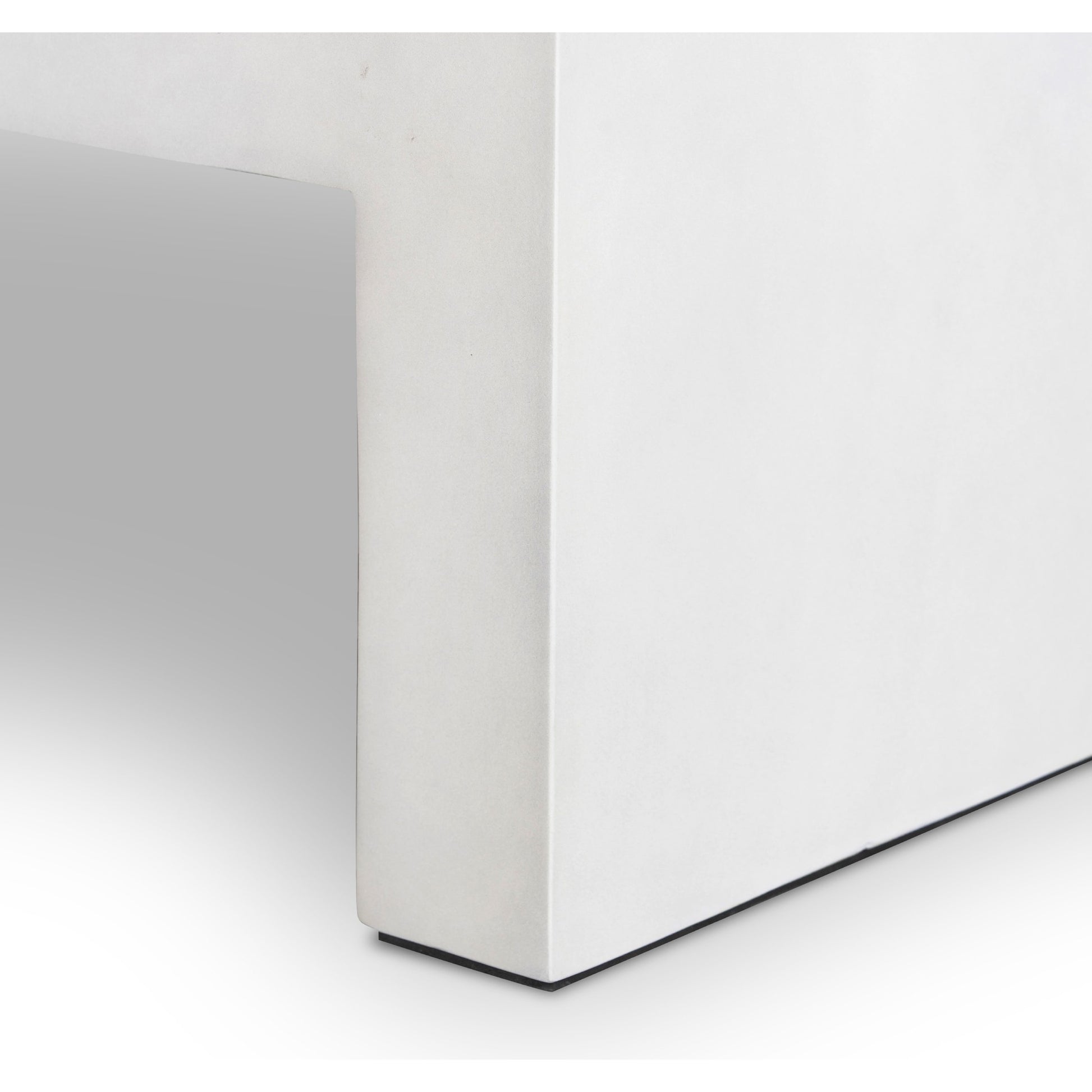 Parish Coffee Table by Four Hands. Made from concrete in a modern style.