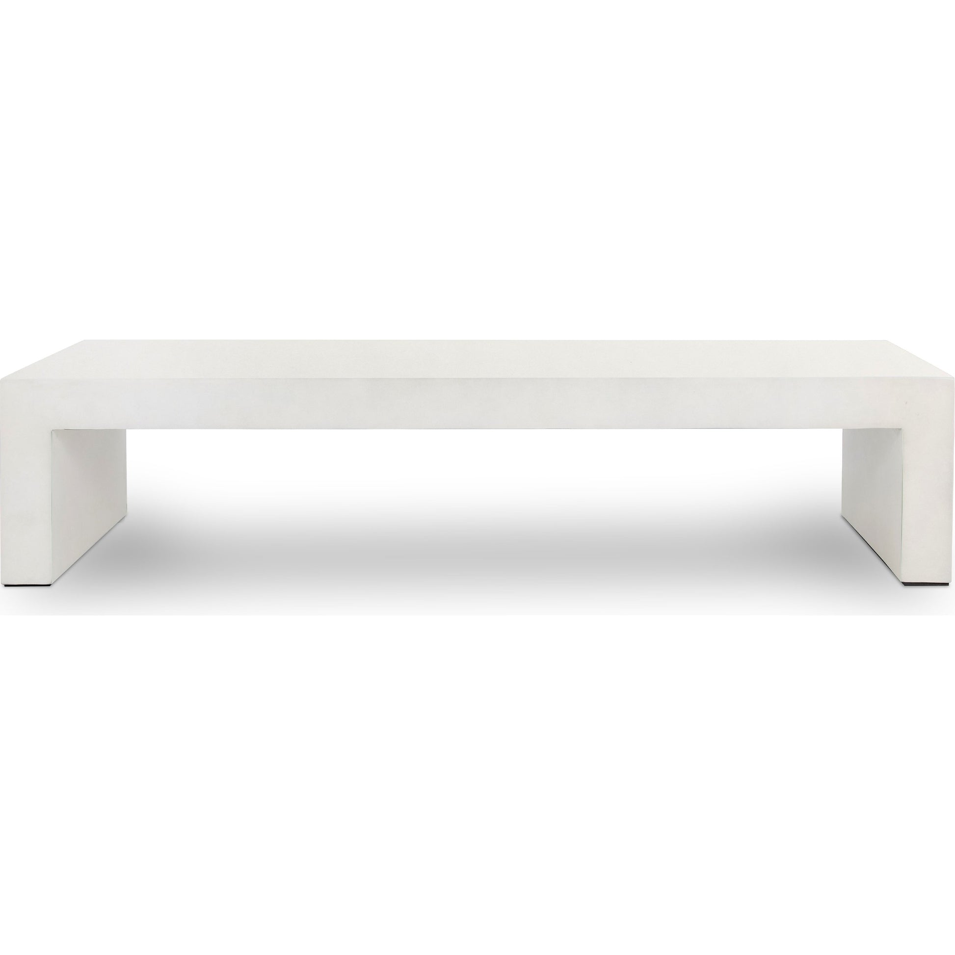 Parish Coffee Table by Four Hands. Made from concrete in a modern style.