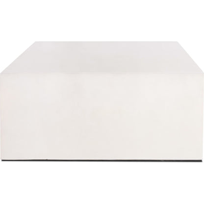 Parish Coffee Table by Four Hands. Made from concrete in a modern style.