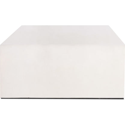 Parish Coffee Table by Four Hands. Made from concrete in a modern style.