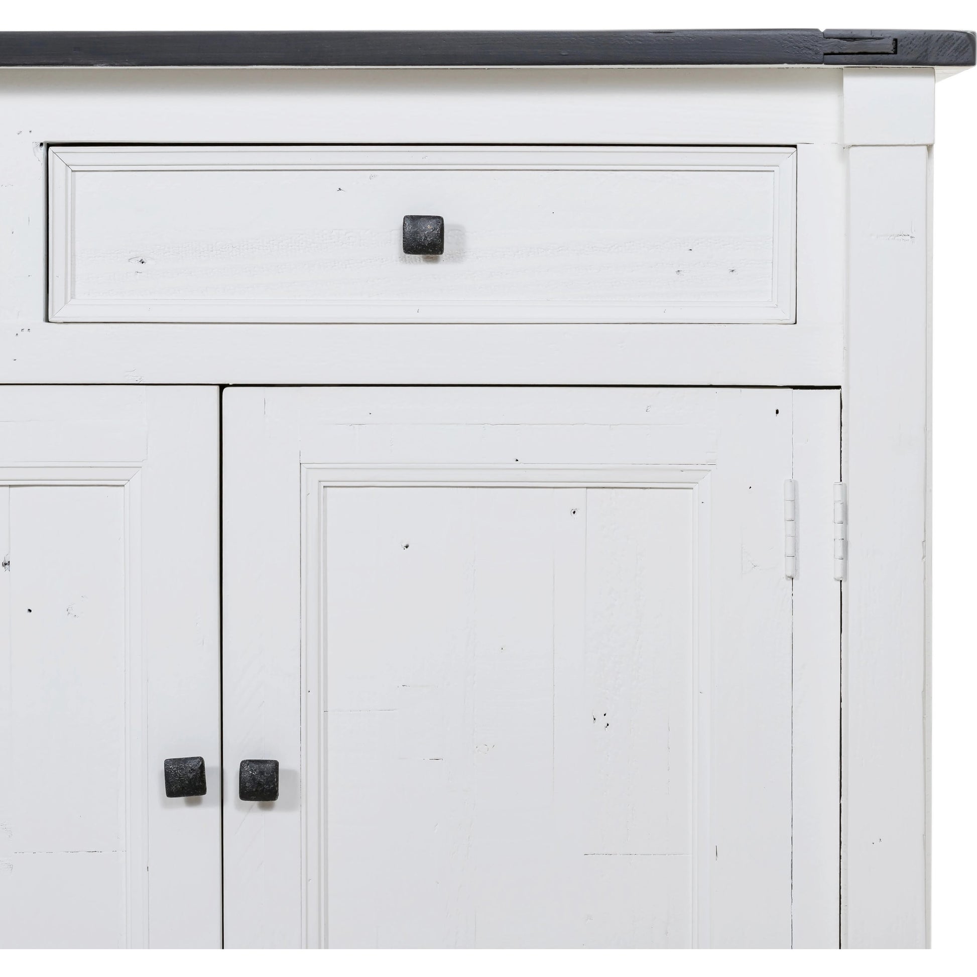 Cintra Sideboard by Four Hands in limestone white, driftwood natural. Made from solid mixed reclaimed wood in a cottage & farmhouse style.