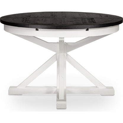 Cintra Extension Dining Table by Four Hands. Made from solid mixed reclaimed wood in a cottage & farmhouse style.