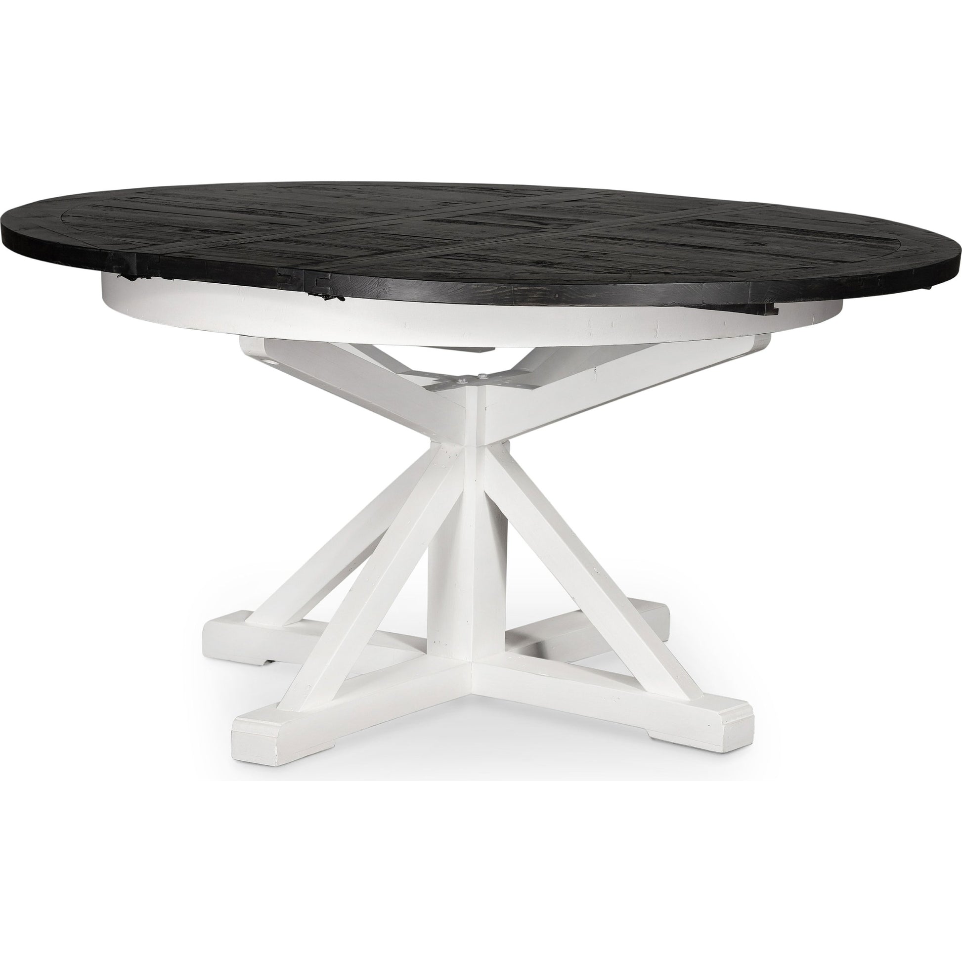 Cintra Extension Dining Table by Four Hands. Made from solid mixed reclaimed wood in a cottage & farmhouse style.