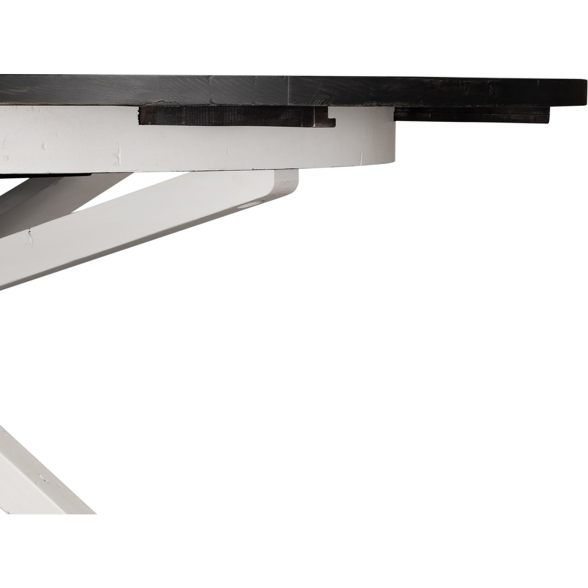 Cintra Extension Dining Table by Four Hands. Made from solid mixed reclaimed wood in a cottage & farmhouse style.