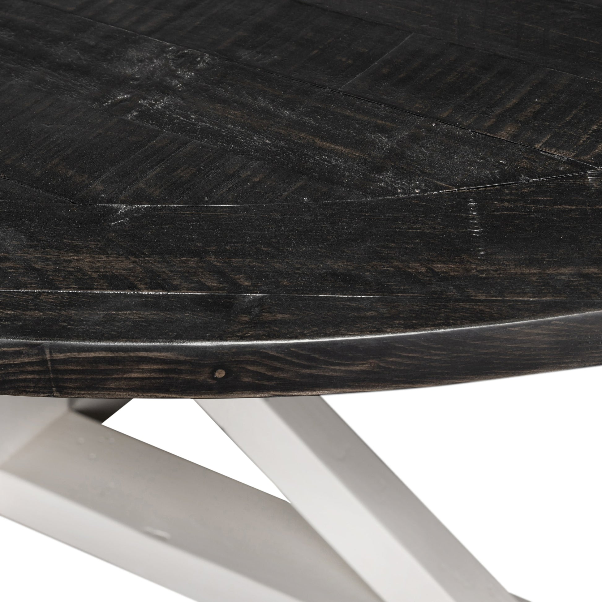 Cintra Extension Dining Table by Four Hands. Made from solid mixed reclaimed wood in a cottage & farmhouse style.