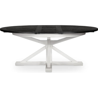 Cintra Extension Dining Table by Four Hands. Made from solid mixed reclaimed wood in a cottage & farmhouse style.