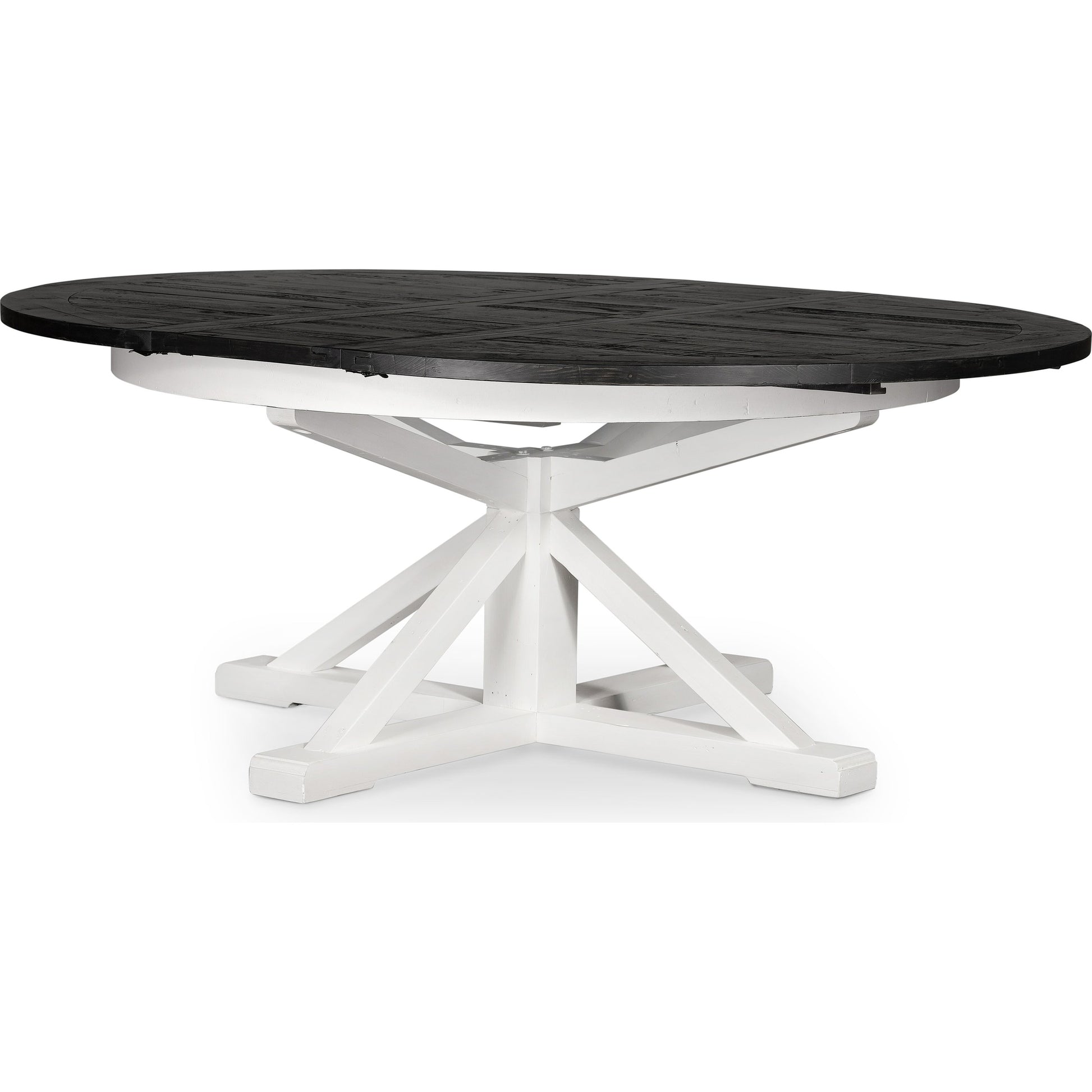 Cintra Extension Dining Table by Four Hands. Made from solid mixed reclaimed wood in a cottage & farmhouse style.