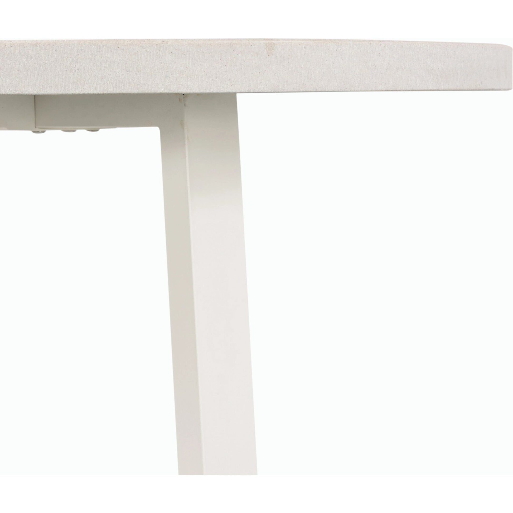 Cyrus Outdoor Bar Table by Four Hands in black and grey. Made from lavastone composite, iron in a modern style.