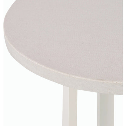 Cyrus Outdoor Bar Table by Four Hands in black and grey. Made from lavastone composite, iron in a modern style.