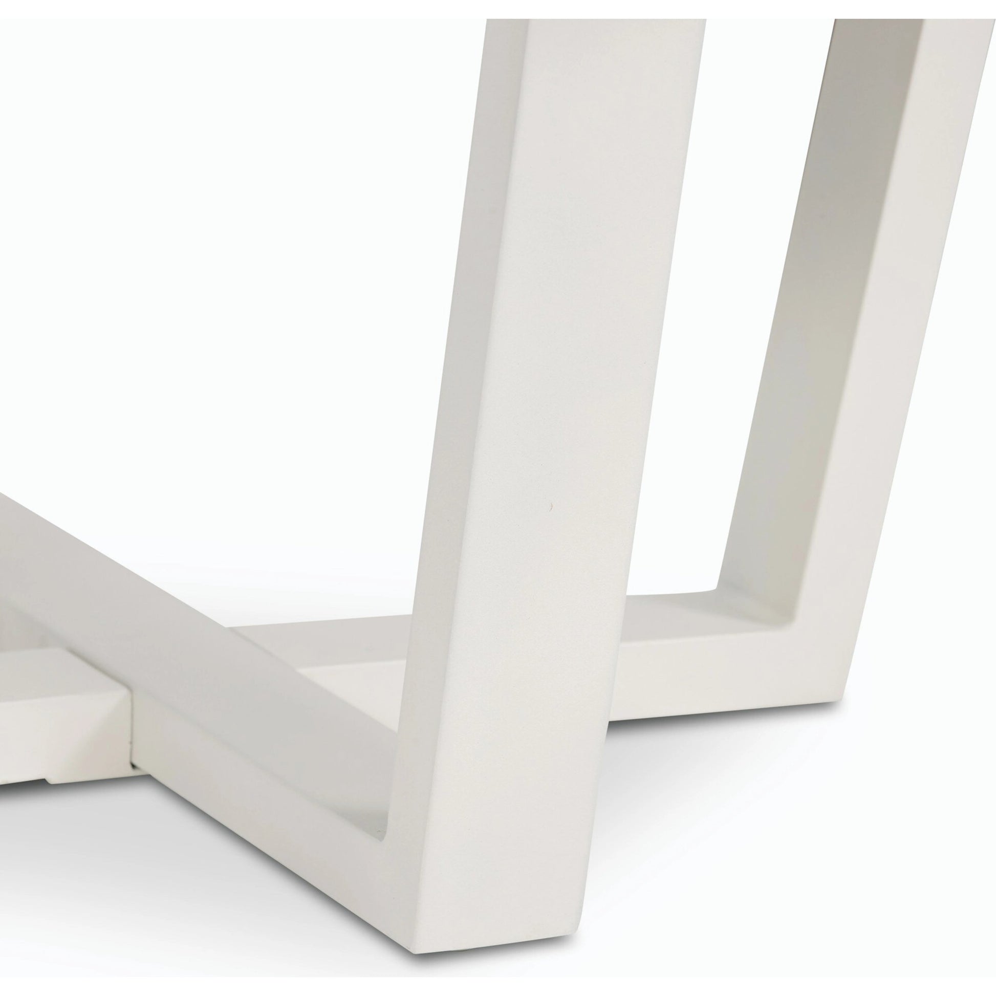 Cyrus Outdoor Bar Table by Four Hands in black and grey. Made from lavastone composite, iron in a modern style.