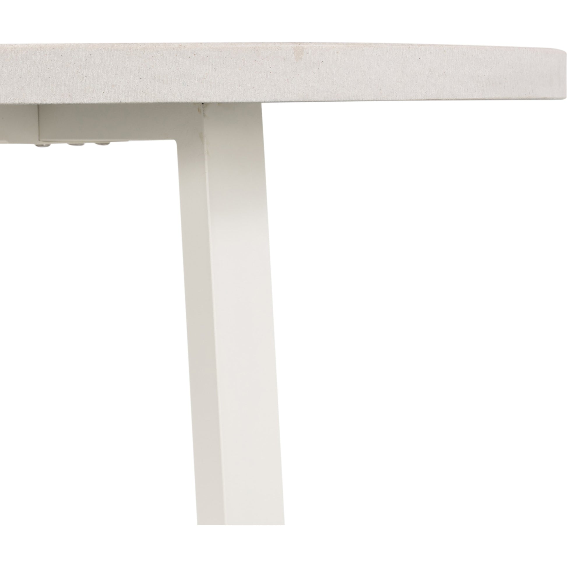 Cyrus Outdoor Bar Table by Four Hands in black and grey. Made from lavastone composite, iron in a modern style.