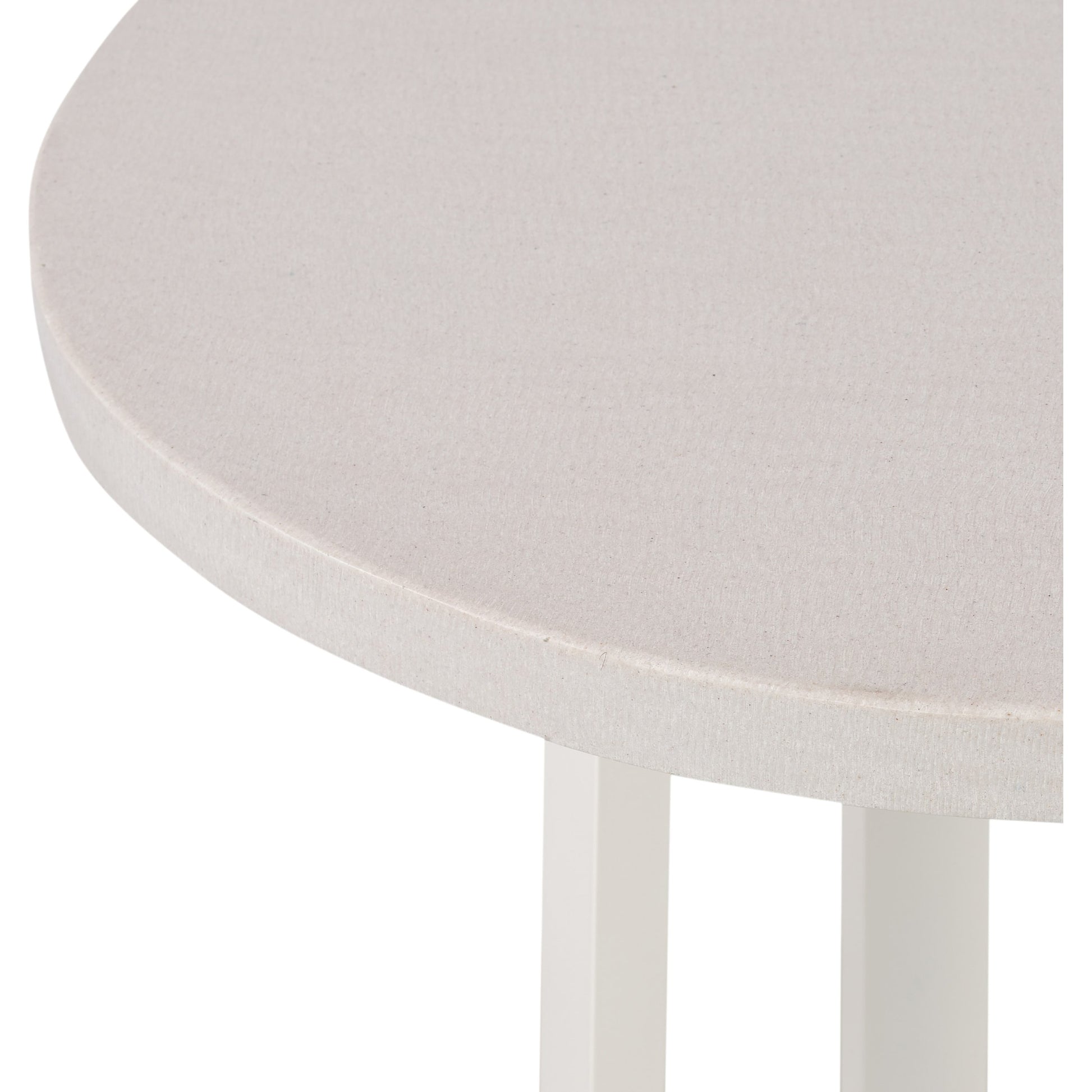 Cyrus Outdoor Bar Table by Four Hands in black and grey. Made from lavastone composite, iron in a modern style.