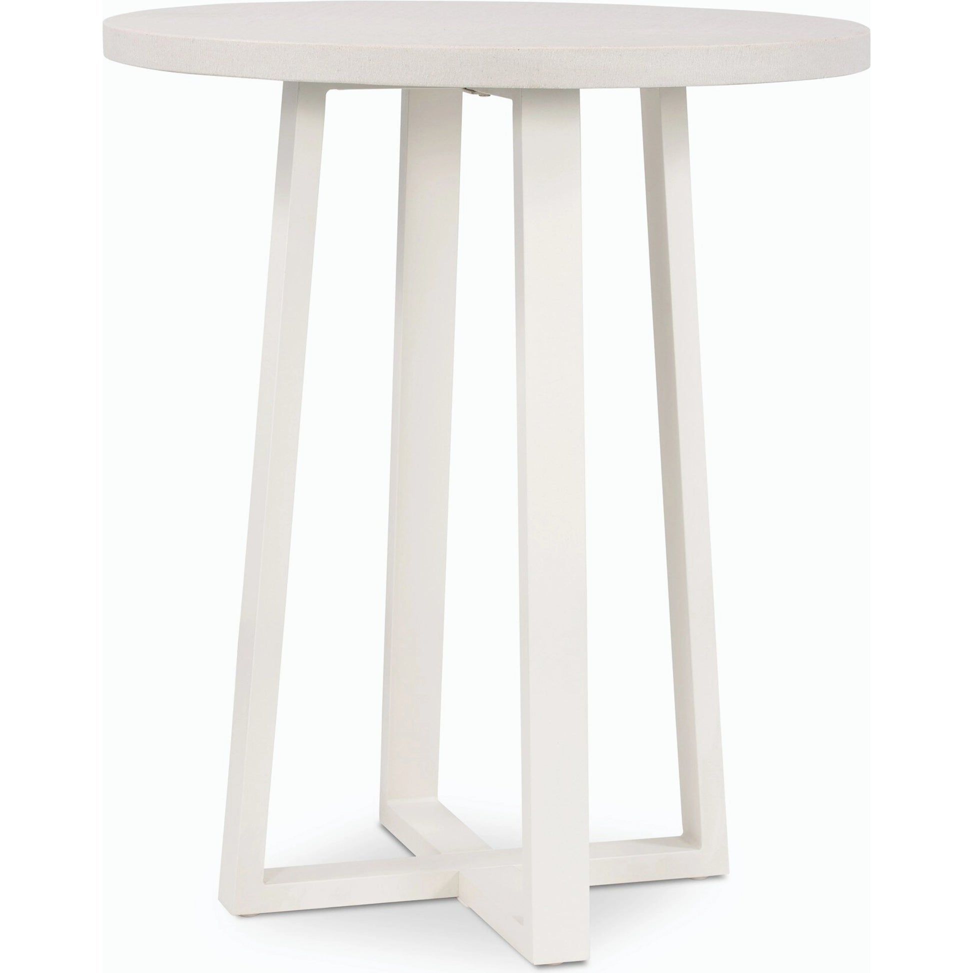 Cyrus Outdoor Counter Table by Four Hands in black, light grey and black, light gray. Made from lavastone composite, iron in a modern style.